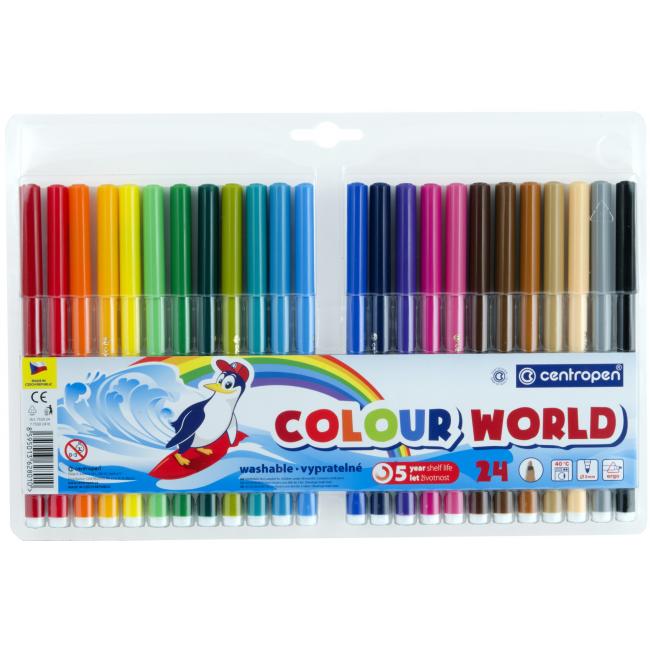 Sada popisovačů Centropen 7550/24S