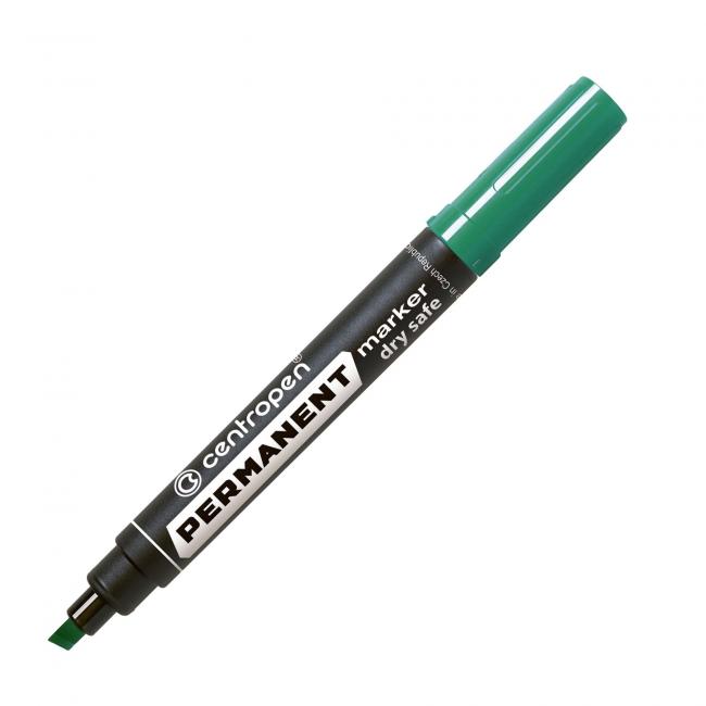 Permanentní popisovač Centropen 8516 nevysychající zelený