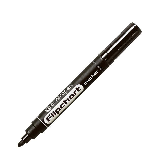 [CE855010] Popisovač na flipchartové bloky Centropen 8550 černý