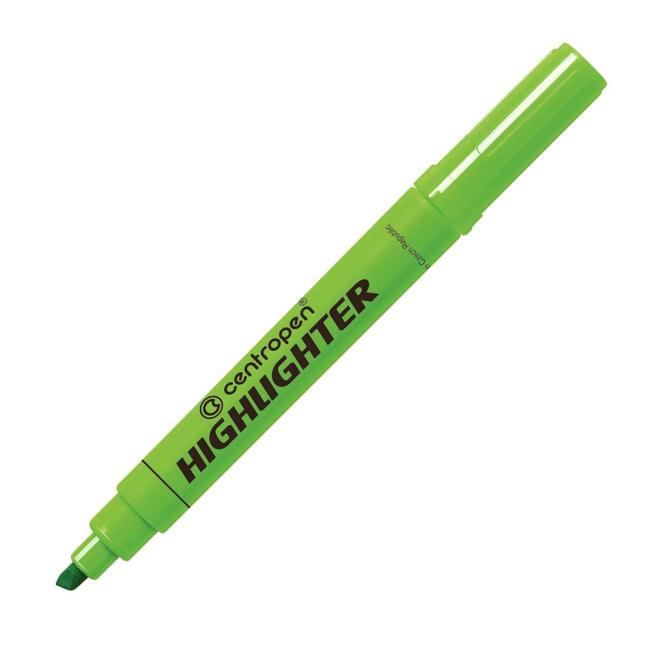 [CE855240] Zvýrazňovač Centropen 8552 (8852) zelený