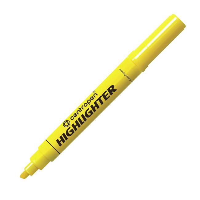 [CE855250] Zvýrazňovač Centropen 8552 (8852) žlutý