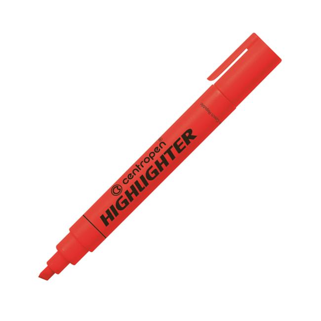 [CE855254] Zvýrazňovač Centropen 8552 (8852) červený