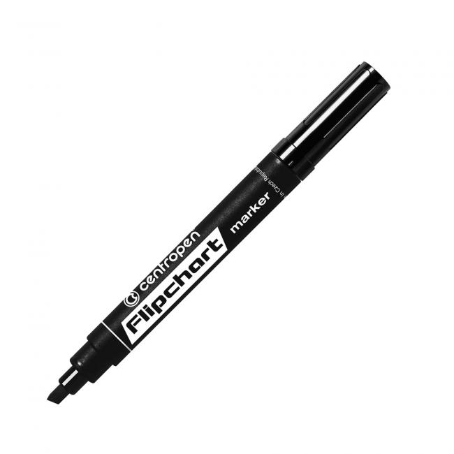[CE856010] Popisovač na flipchartové bloky Centropen 8560 černý