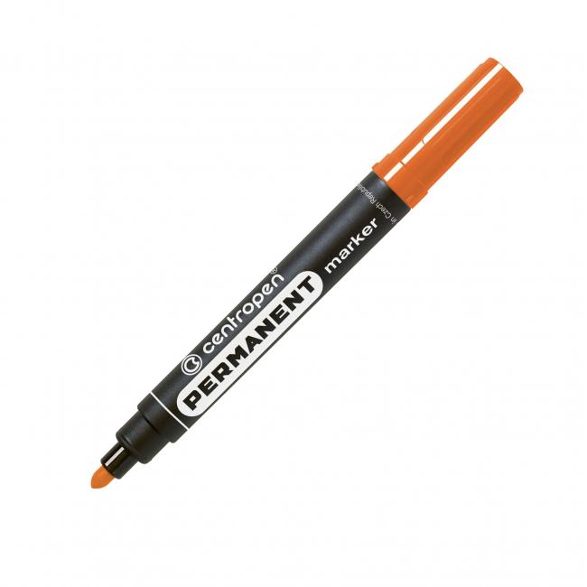 [CE856660] Permanentní popisovač Centropen 8566 oranžový