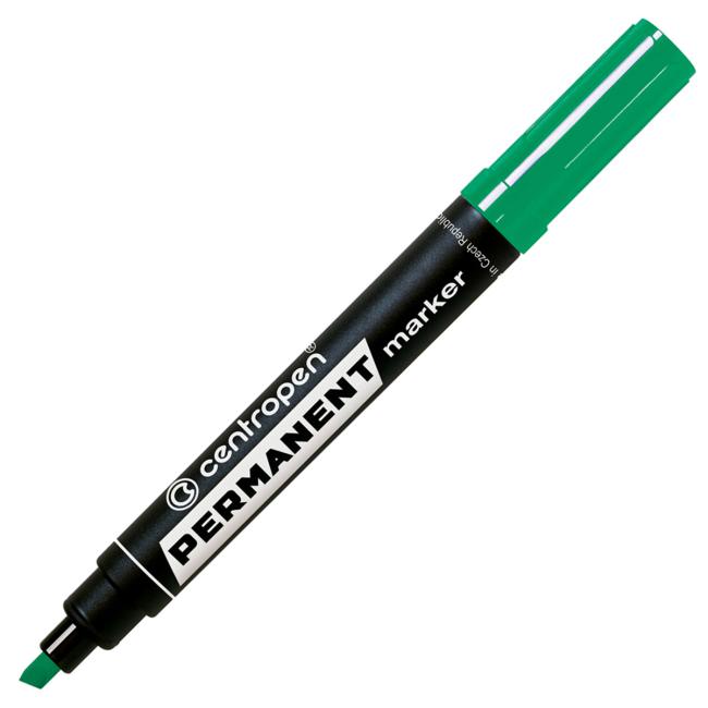 Permanentní popisovač Centropen 8576 zelený