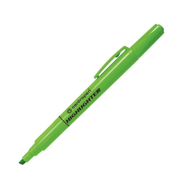 [CE872240] Zvýrazňovač Centropen 8722 zelený