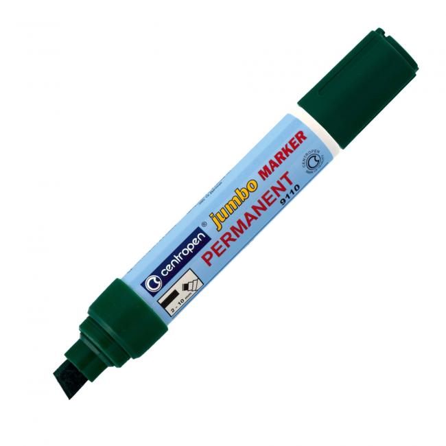 [CE911010] Permanentní popisovač Centropen Jumbo 9110 zelený