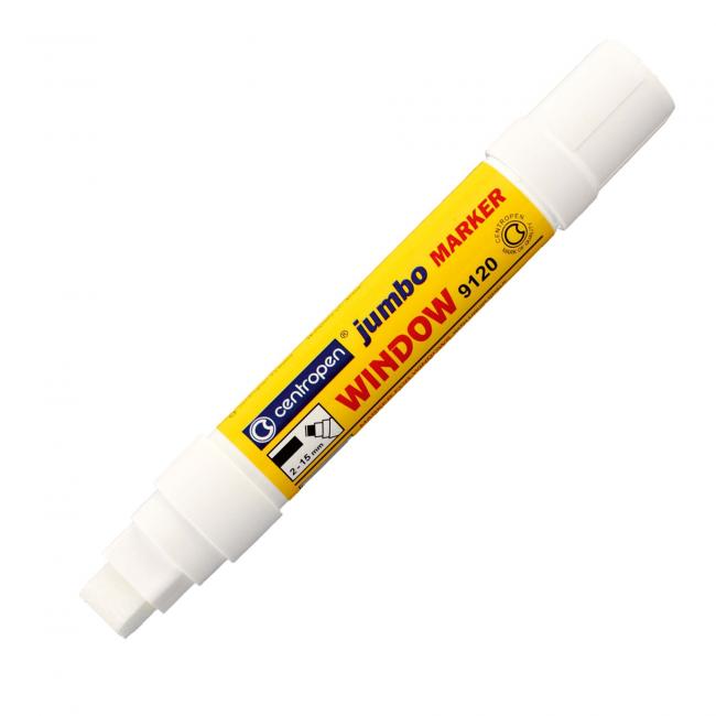 [CE912000] Křídový popisovač Centropen 9120 bílý