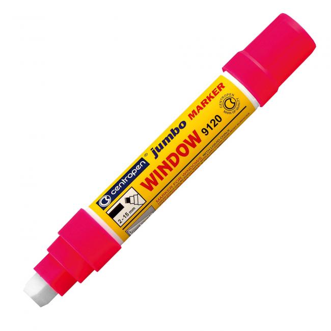 [CE912053] Křídový popisovač Centropen 9120 růžový