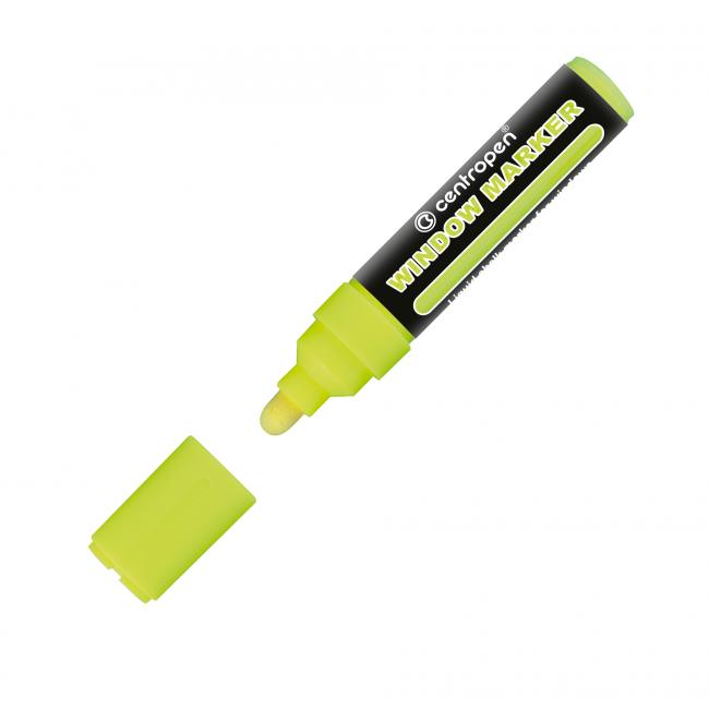 Křídový popisovač Centropen 9121 žlutý