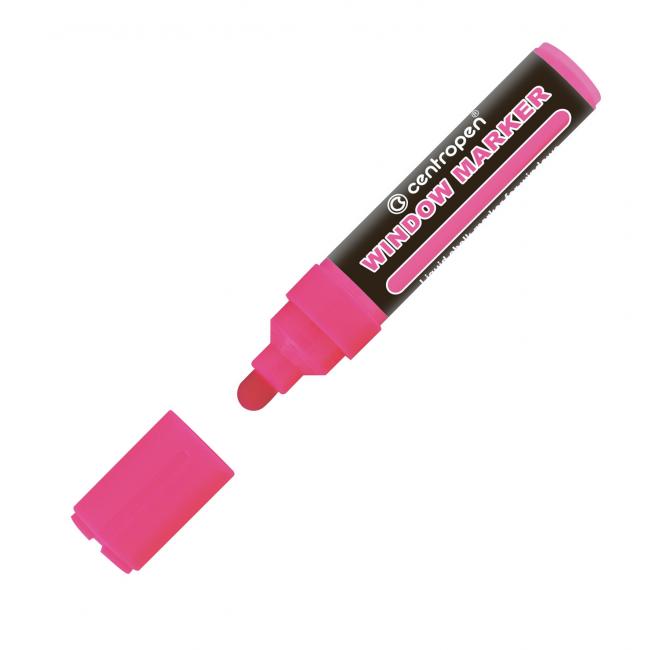 [CE912153] Křídový popisovač Centropen 9121 růžový