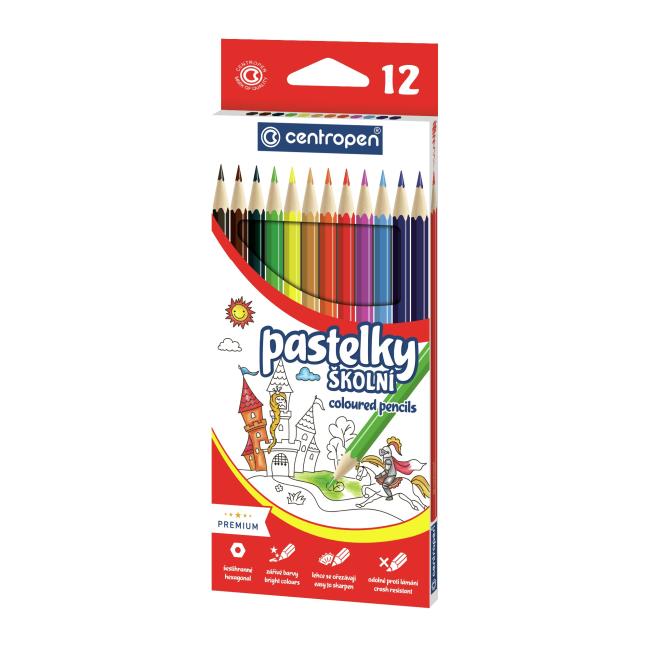 [CE952012] Barvičky šestihranné CENTROPEN 9520/12f
