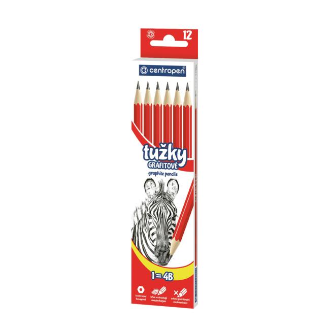Tužka grafitová CENTROPEN 9510/1 č.1, 12ks