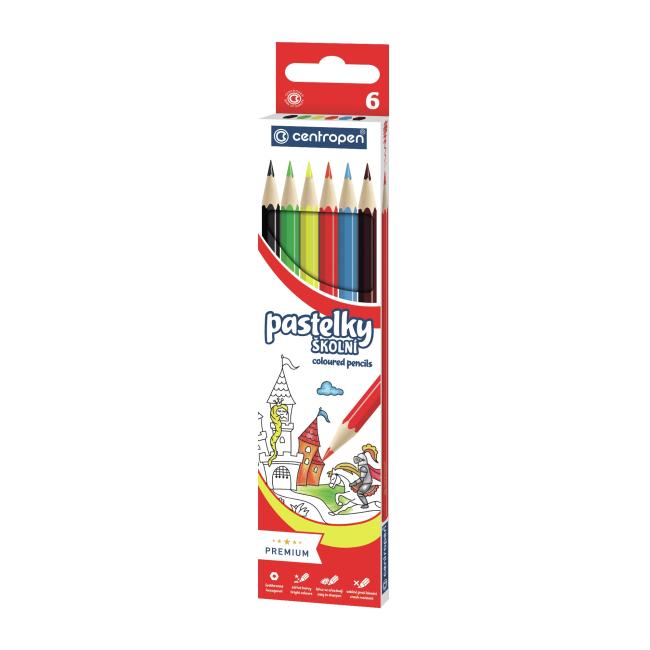 [CE995261] Barvičky šestihranné CENTROPEN 9520/6f