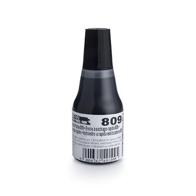 Razítková barva Colop 809 rychleschnoucí černá 25 ml