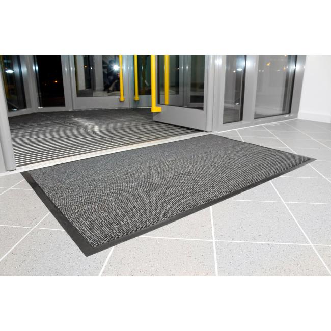 [CP010601] Rohož Vyna-Plush 60x90cm černá/ocelová