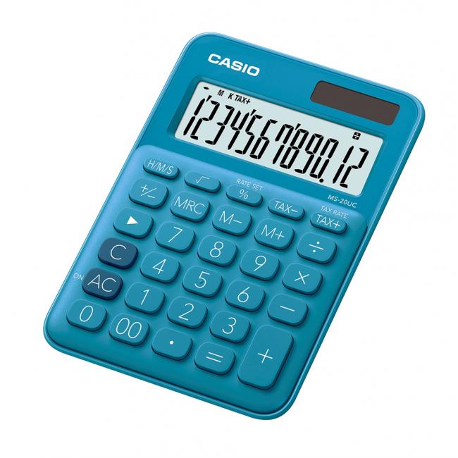 [CS013198] Kalkulačka Casio MS-20UC modrá