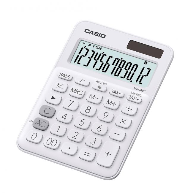 [CS013199] Kalkulačka Casio MS-20UC bílá