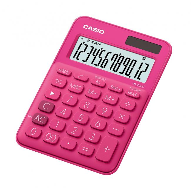 Kalkulačka Casio MS-20UC magenta