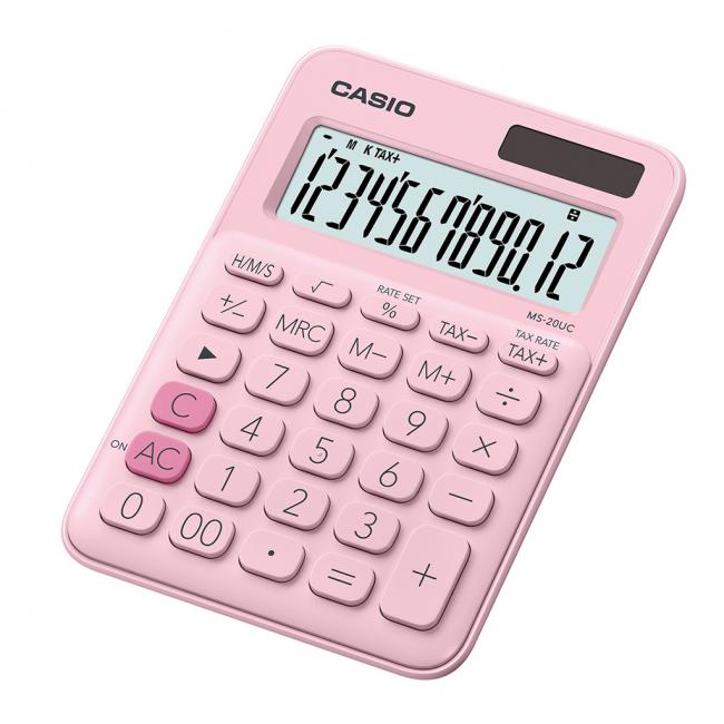 [CS013568] Kalkulačka Casio MS-20UC růžová