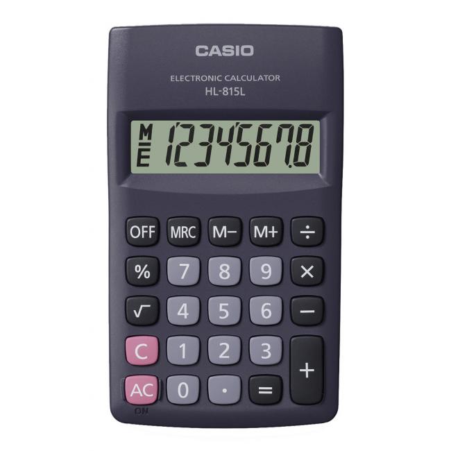 [CS815000] Kalkulačka Casio HL-815L kapesní černá