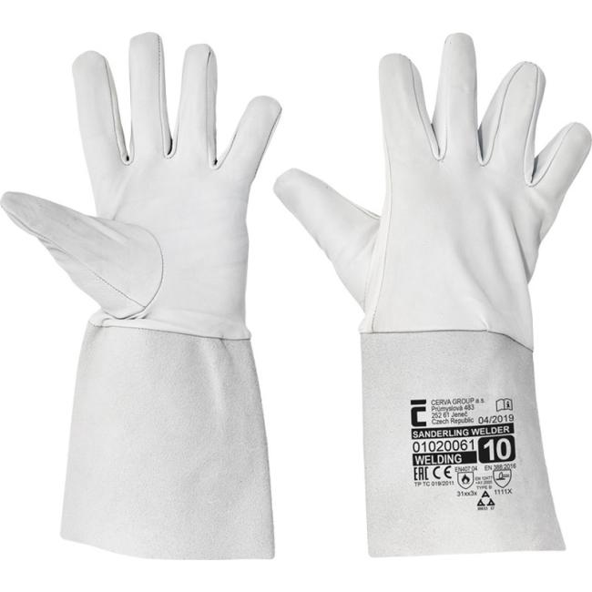 [CV006729] Celokožené rukavice SANDERLING WELDER vel. L 11/XXL