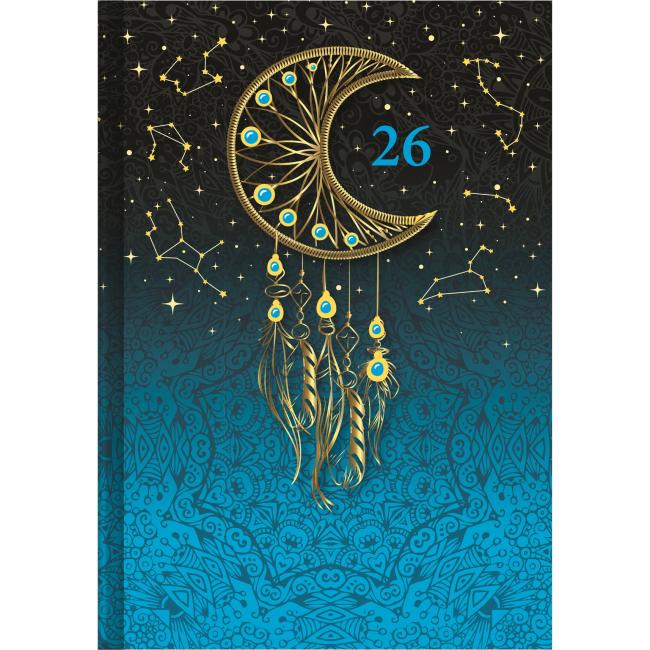 Diář denní A5 14,2x20,4 cm - ART Lapač snů 2026