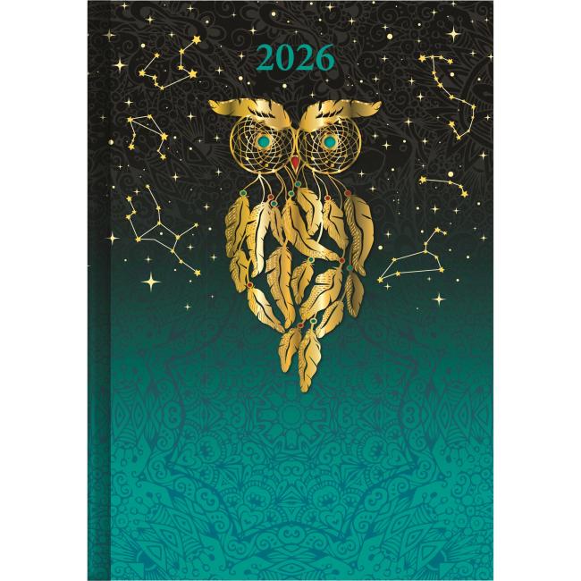 [D18] Diář týdenní A5 14,2 x 20,4 cm - ART Lapač snů 2026