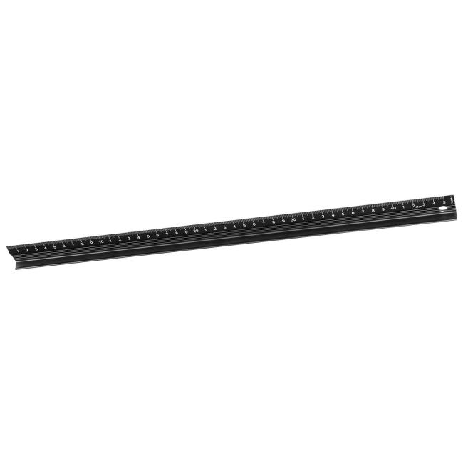 Řezací pravítko DAHLE 45 cm černé