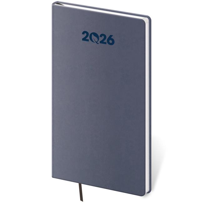 [DEO426-2] ECO týdenní diář Levandule, kapsa 8x15cm 2026