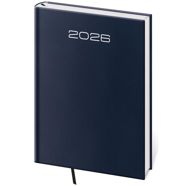 [DK413-2] Diář Old Karachi týdenní B5 17x24 cm modrý 2026