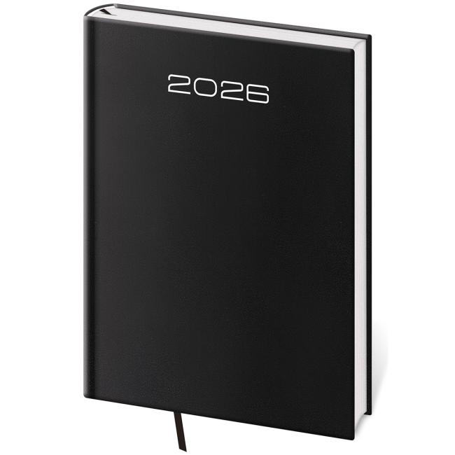 Diář Old Karachi weekly A5 14,3x20,5 cm černá 2026