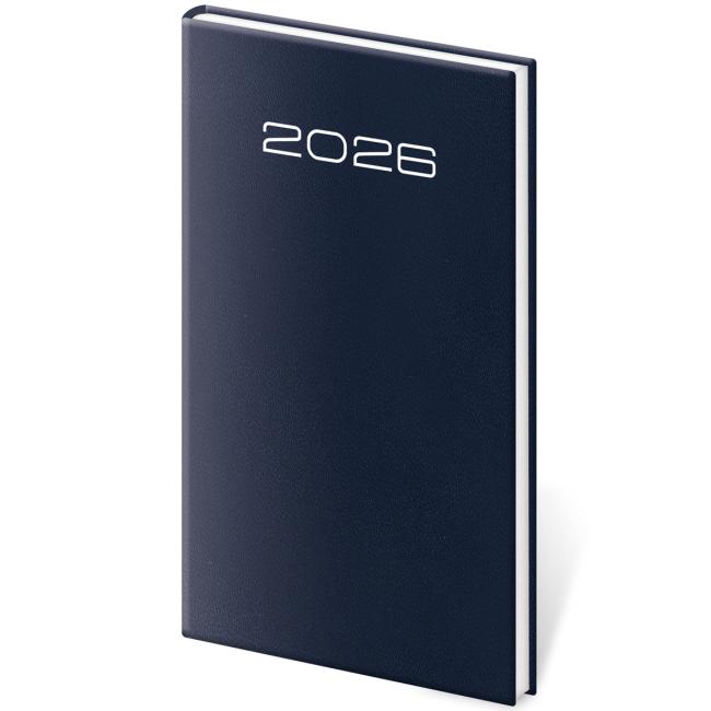 Diář Old Karachi týdenní kapesní modrý 2026