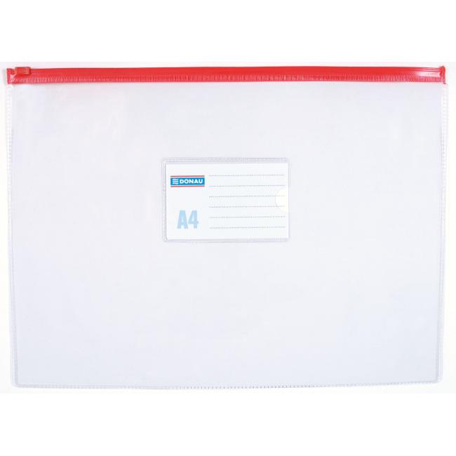 Plastový obal A4 se zipem DONAU