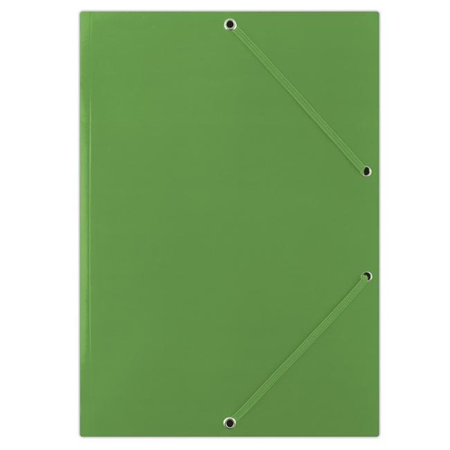 [DO206806] Kartonový obal lesklý s gumičkou DONAU zelený