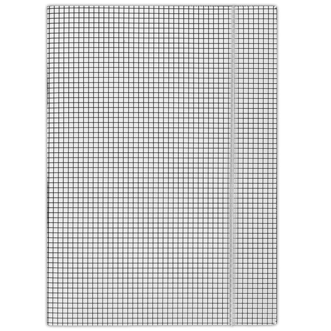 Kartonový obal s gumičkou DONAU bílé káro