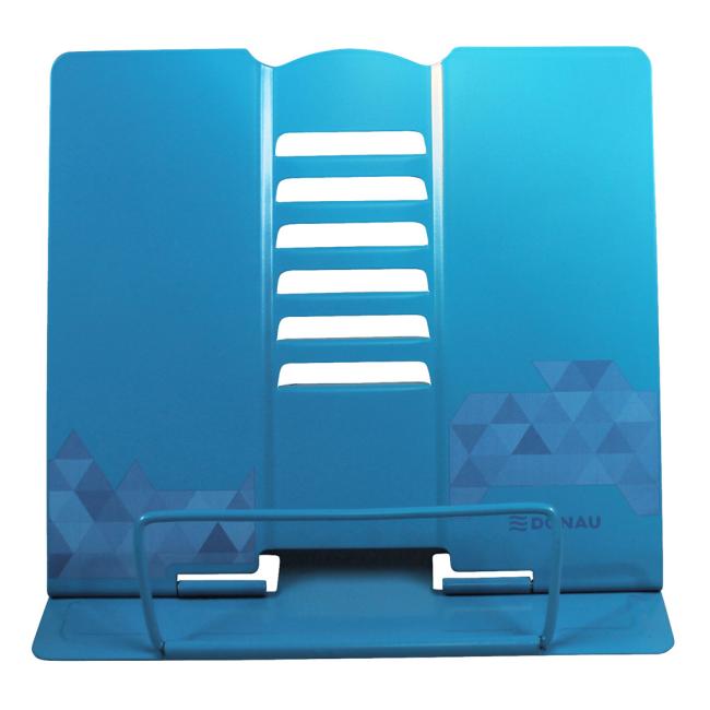 [DO210002] Stojan na knihy DONAU kovový, pro mládež, modrý