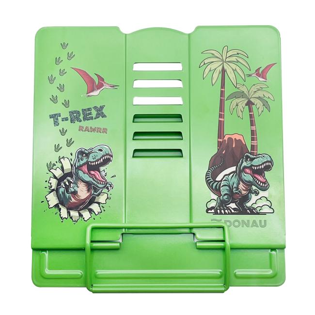 [DO340005] Stojan na knihy DONAU kovový, motiv T-REX