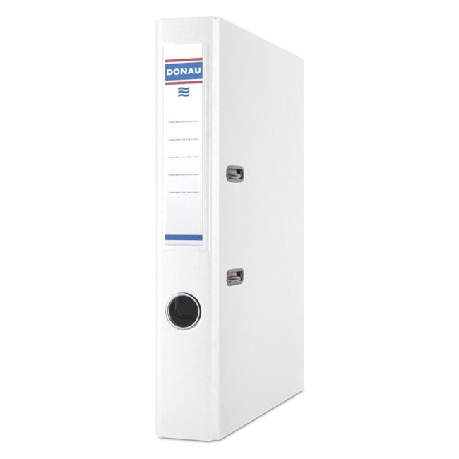 [DO395009] Pákový pořadač DONAU Master, karton a fólie, A4/50 mm, bílý