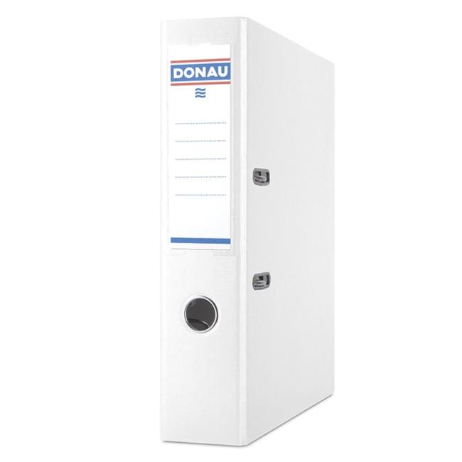[DO397009] Pořadač pákový DONAU Master, karton a fólie, A4/75 mm, bílý