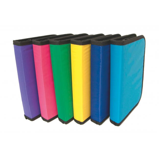 Penál Gimboo 1 zip 1-klopa prázdný, mix barev