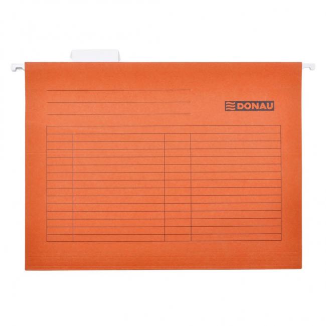 [DO741012] Závěsný obal DONAU oranžový 25 ks