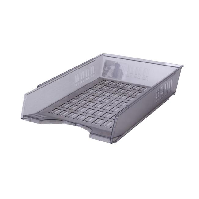 [DO747037] Odkladač žebrovaný průhledný kouřový
