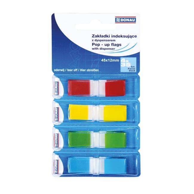 [DO755799] Záložky samolepící 4x45x12mm/35 mix barev