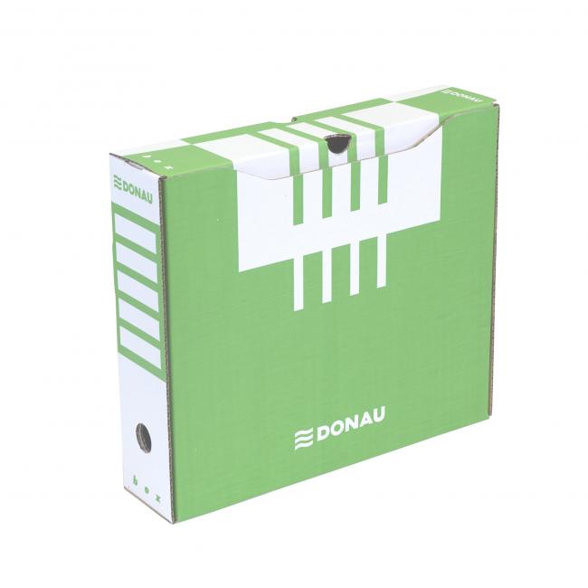 [DO766006] Archivní box DONAU 80mm zelený