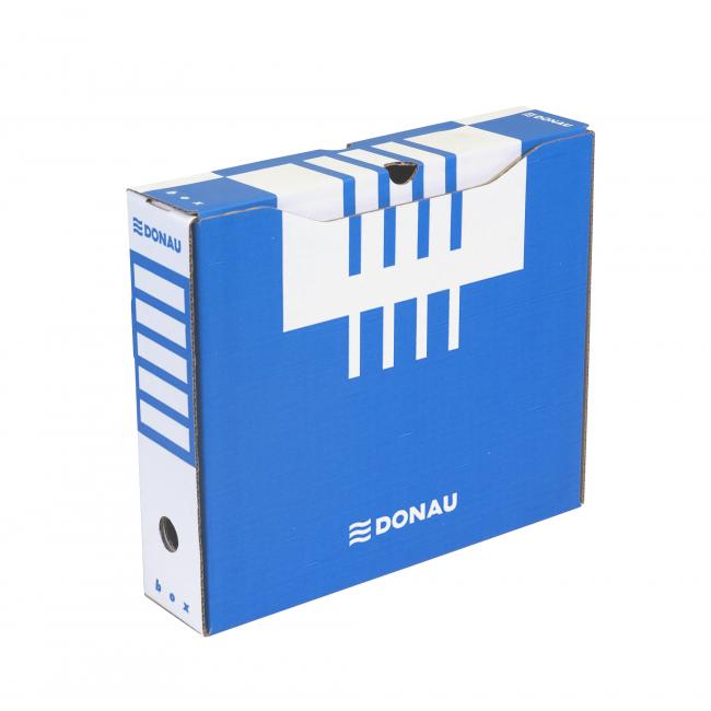 [DO766010] Archivní box DONAU 80mm modrý