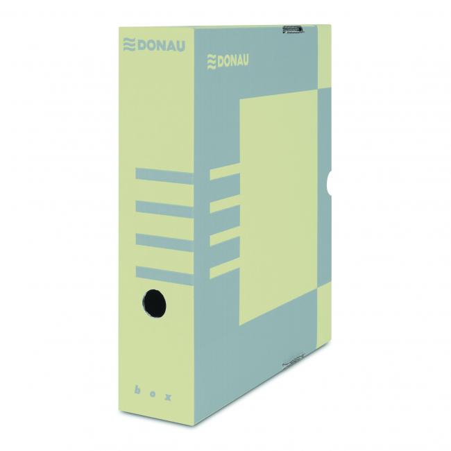 [DO766030] Archivní box DONAU 80mm hnědý