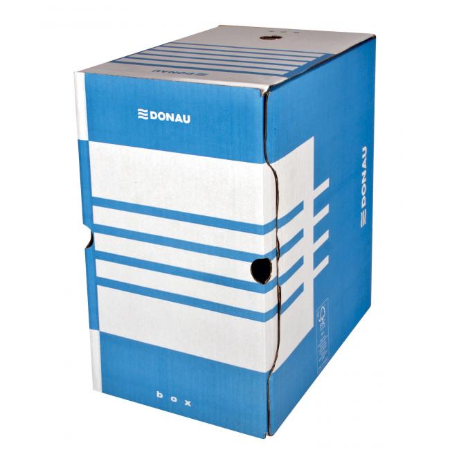 [DO766410] Archivní box DONAU 200mm modrý