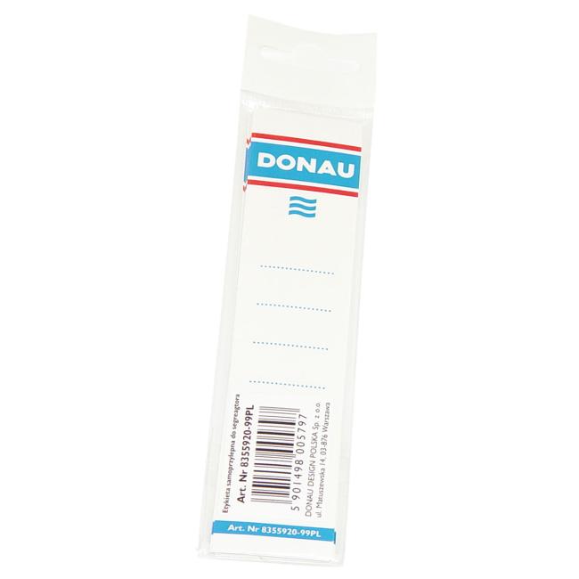 [DO835509] Štítek zádový samolepící pro pořadače 33x153mm bílý