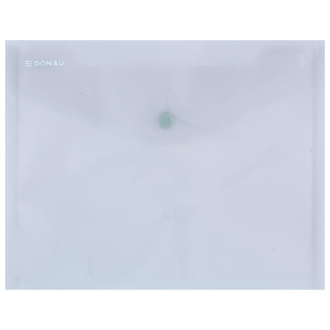 Plastový obal C5 s drukem DONAU kouřový